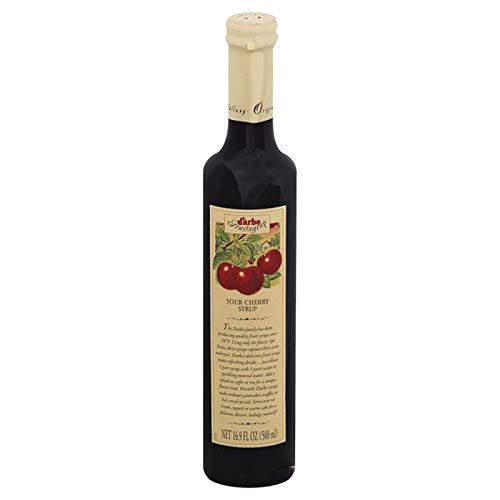 d'arbo Syrup Sour Cherry 500 ml (16.9 Ounce) bottles from Austria