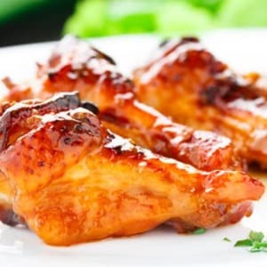 Bone Suckin' Honey & Habanero Wing Sauce: For Chicken Wings, Turkey Wings & Also Great For Ribs, Chicken, Pork, Beef - Gluten Free, Sweetened With Honey & Molasses, In Glass Bottle, 12.25oz - 1 Pc
