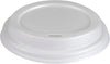 Abena Compostable and Biodegradable Dome Coffee Lids: CPLA, White, 3.15" Diameter (8CM) - 100 Count (Cup Sold Separately