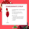 Monin Pomegranate Flavoring Syrup 750 Milliliter