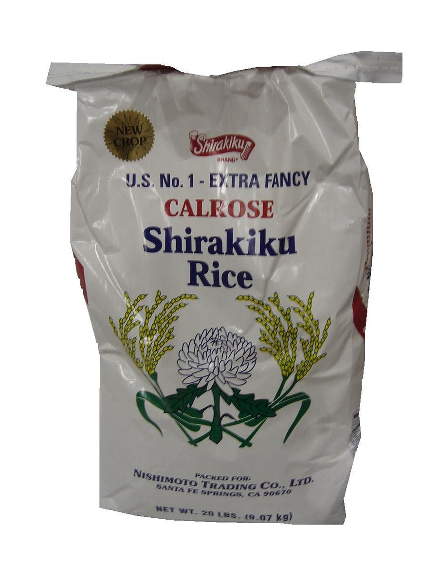 Shirakiku Rice, Calrose, 20 Pound