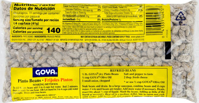 Goya Pinto Beans, Dry, 16 oz