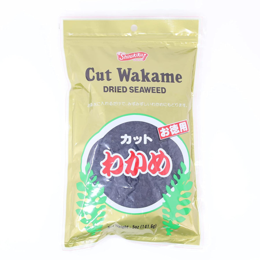 Cut Wakame (Dried Seaweed) - 5oz (Pack of 1)