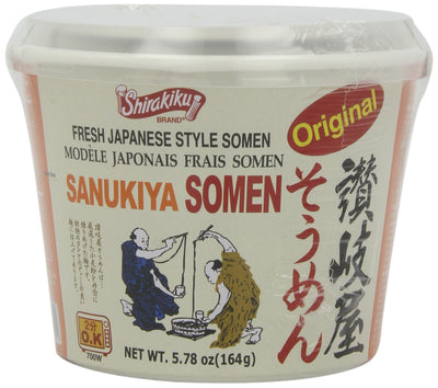 Shirakiku Somen Cup Nama Instant Original, 5.78-Ounce