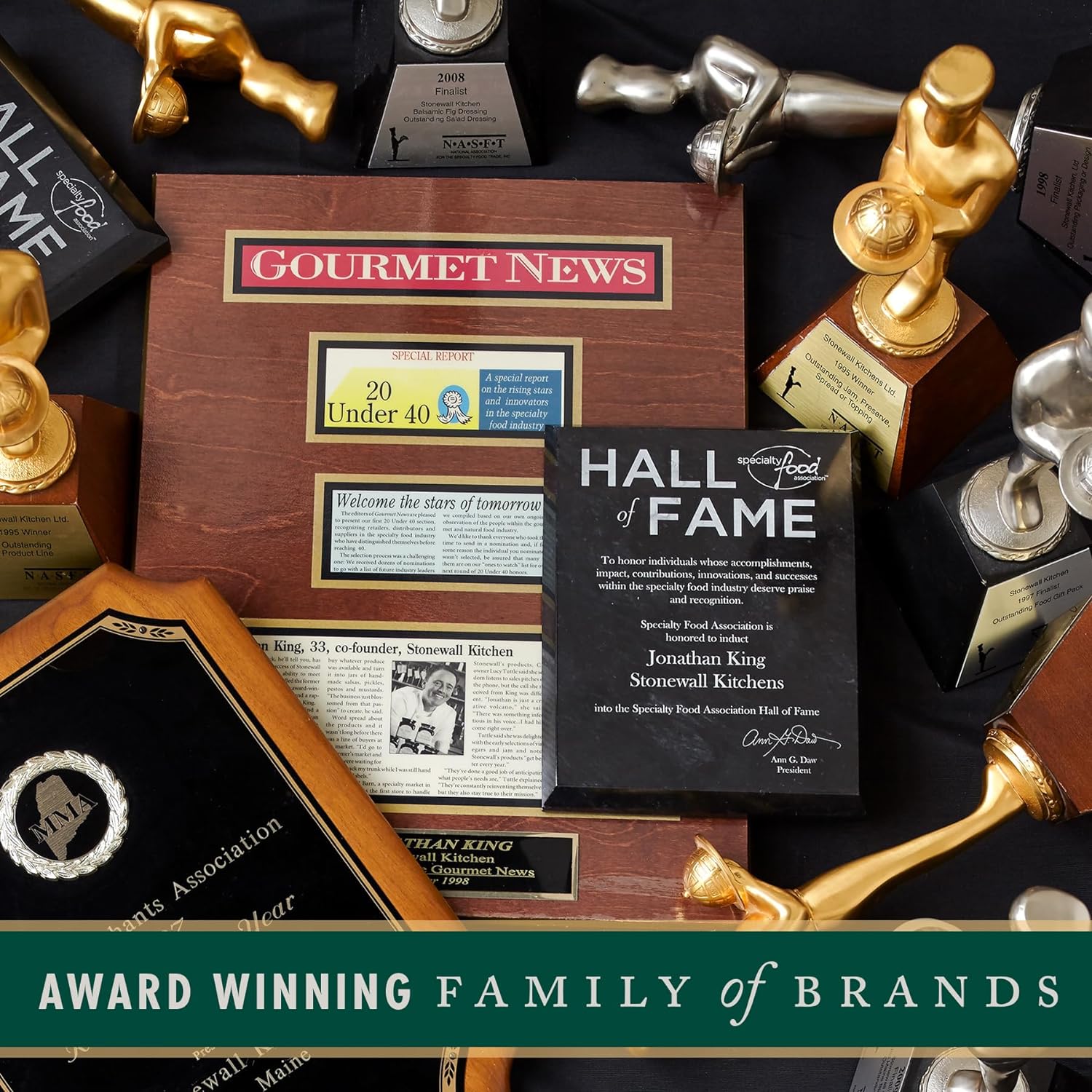 Stonewall Kitchen Sea Salt Caramel Brownie Mix, 17.5 oz