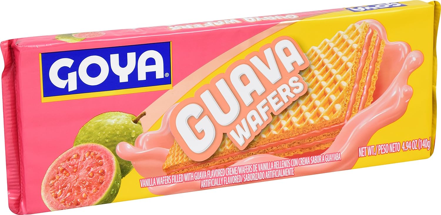 Goya Guava Wafer Cookies, 4.94 Ounce