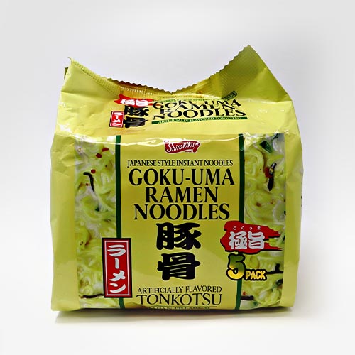 SHIRAKIKU GOKUUMA RAMEN ARTIFICIAL TONKOTSU FLAVOR 5P