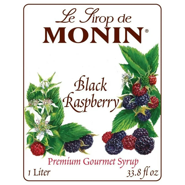 Monin - Black Raspberry Syrup (1 Liter)