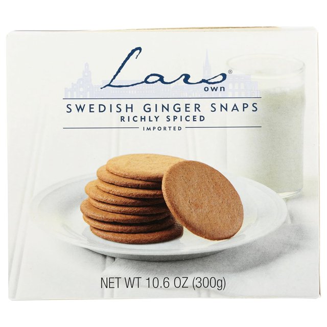 LARS OWN Ginger Snap Cookies, 10.6 OZ