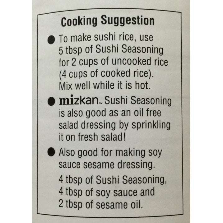 Mizkan Vinegar Sushi Seasoning for Sushi or Salad - 24 fl oz (710ml)