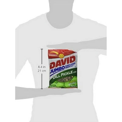 David Seeds Seeds Sunflower Seeds, Dill Pickle, 5.25 oz