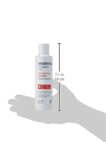 Sesderma SESKAVEL Strengthening Hair Shampoo, 6.8 Fl Oz (Pack of 1)