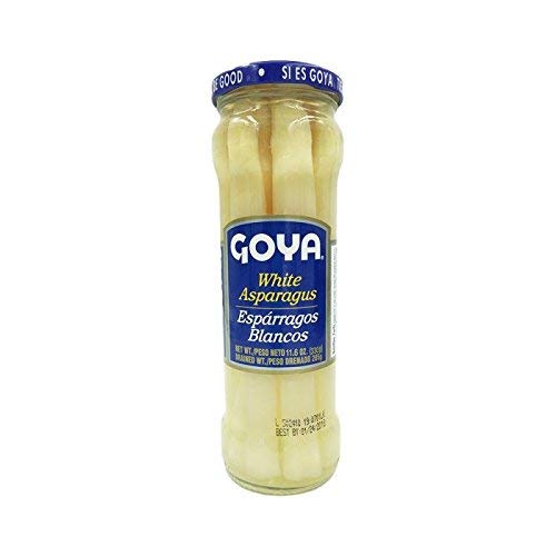 Goya White Asparragus Spears - Esparragos Blancos Espanoles 11.6oz (1)