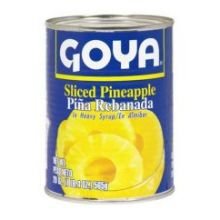 Goya Sliced Pineapple, 20 Ounce
