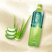 Jans Premium Aloe Vera Drink Original Flavor | Made with Real Aloe Vera Pulp | No-Preservatives | Low Sugar | Low-Calorie | No-Gluten | No-Fat | Aloin-Free | 1.5 L per bottle (Pack of 1)