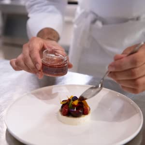 De Nigris Excellence Line - White Modena Pearls 1,69 Oz (50gr) | with Balsamic Vinegar From Modena Italy With Incredible Flavors