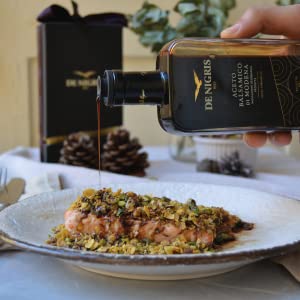 De Nigris Balsamic Vinegar Of Modena Excellence Line Founder's Edition Recipe (70% Grape Must) 8,5 Oz (250ml) | Balsamic Vinegar From Modena Italy Thick and Intense | Balsamic Vinegar Aged