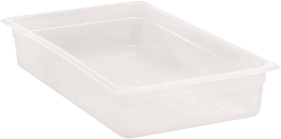 Cambro 14PP190 Translucent 4" Full Size Food Pan