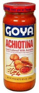 Goya Achiotina (Lard colored with annato)