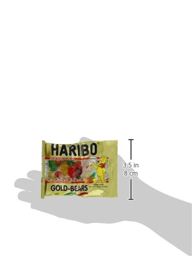 Haribo Gummi Candy, Goldbears, 2 Ounce (Pack of 4)