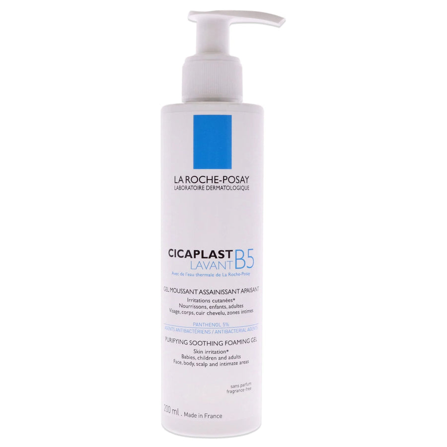 La Roche-Posay Cicaplast Lavant B5 Purifying Soothing Foaming Gel, 6.7 oz Gel
