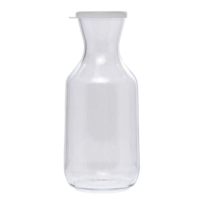 Cambro WW1500135 Clear Camwear Camliter 1.5 L Decanter with Lid