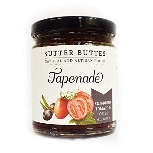 SUTTER BUTTES SUN-DRIED TOMATO AND OLIVE TAPENADE 9 OZ.