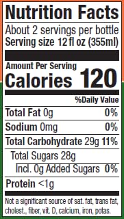 Val de France, Non-Alcoholic, Reduced Calorie, Organic and OU Kosher Sparkling Juice (Peach), 25.4 Fl Oz (1 bottle)