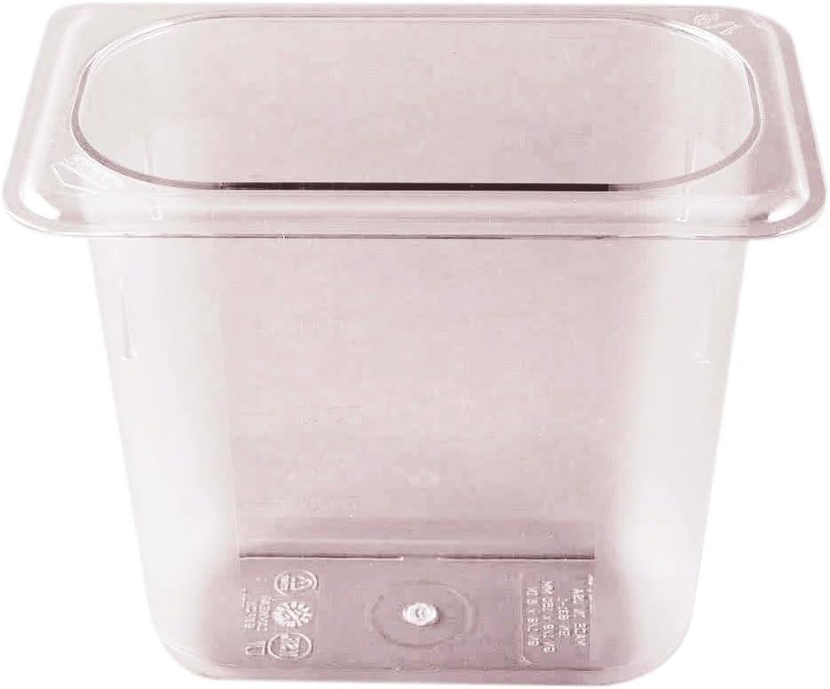 Cambro 96PCW135 Clear 1/9 Size x 6" D Camwear Pan