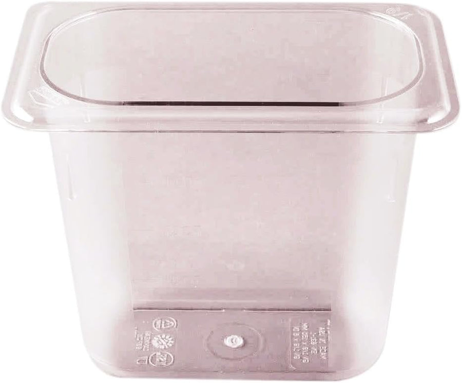 Cambro 96PCW135 Clear 1/9 Size x 6" D Camwear Pan