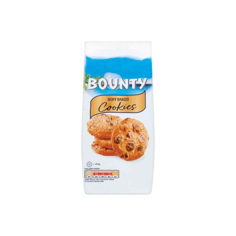 NEW Mars Bounty chocolate Soft Baked Cookies 180g pack UK product