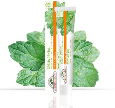 Corpore Sano Set: 1 Natural Elixir Mouthwash 250 ml + 100% Natural Total Protection Toothpaste 75 ml. (Elixir Mouthwash + Purifying Toothpaste)