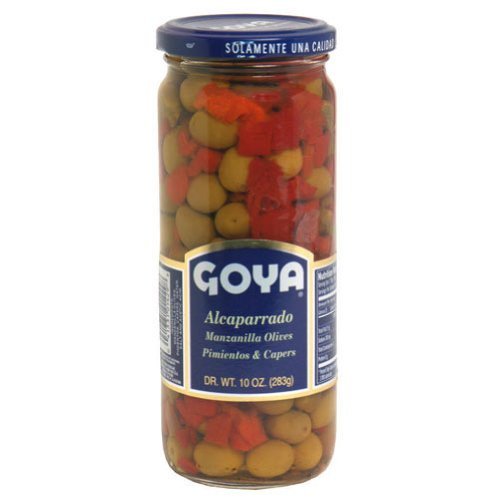 Goya Alcaparrado Manzanilla Olives, Pimentos, and Capers 10oz