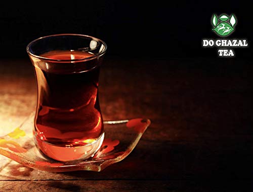 Do Ghazal Ceylon Black Tea 400 Gram Tin - Pure Ceylon Loose tea Metal Tin - 14.1oz