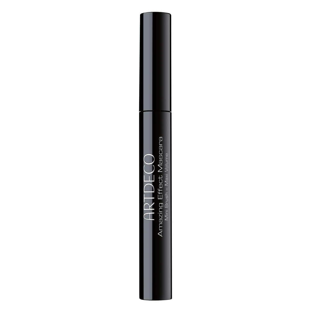 ARTDECO Amazing Effect Mascara – mini brush adds astonishing volume to lashes - extra-precise application - small brush reaches even the very corners of the eye - vegan eye makeup - 0.21 Fl Oz