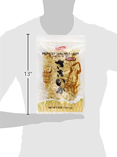 Shirakiku Dried Squid Sakiika Smoked , 6 Ounce