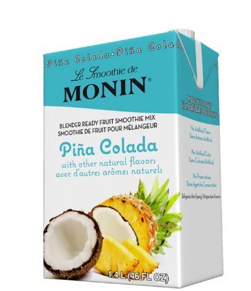 Monin Pina Colada Smoothie Mix (46 oz Carton)