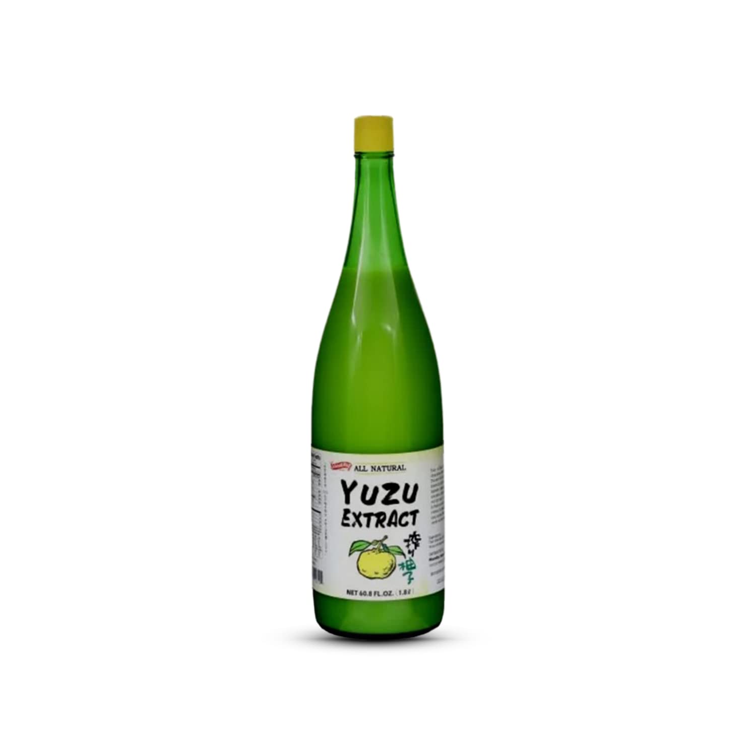 Shirakiku Yuzu Extract | Pure Japanese Yuzu Juice | Versatile Yuzu Extract Used for Baking, Food Flavoring and Asian Drink Mixture | Sweet & Tangy Citrus Flavor | - 60.8 FL Oz