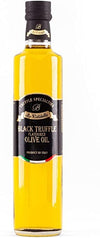 La Rustichella - Black Truffle Olive Oil Large - (750ml, 25.36 fl oz) - Vegan, Gluten Free, Cholesterol Free