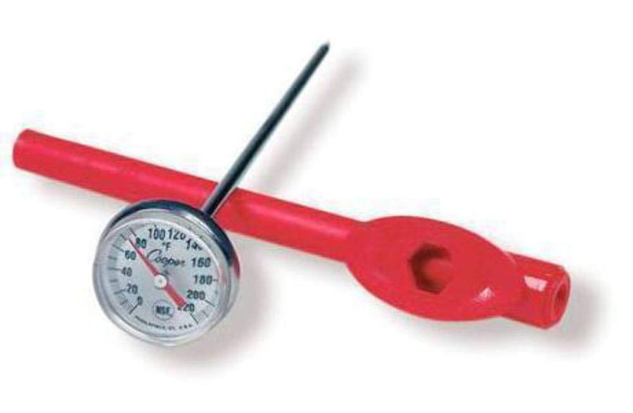 Cooper-Atkins 1246-02-1 Bi-Metal Pocket Test Thermometer with Adjustment Sheath, NSF Certified, 0/220°F Temperature Range