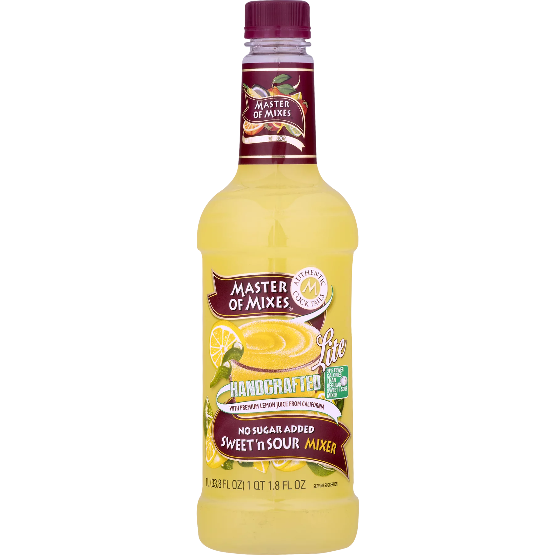 Master of Mixes Sweet and Sour Mixer, 33.8 fl oz