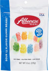 Albanese World's Best Sour 12 Flavor Gummi Bears, 8 Ounce Bag