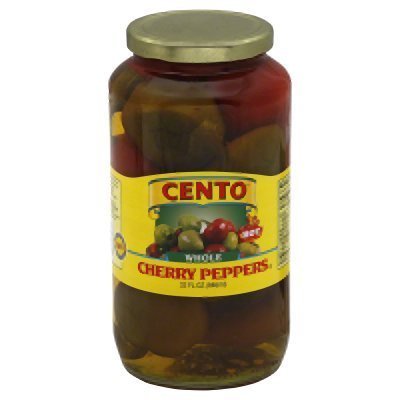 Cento Whole Cherry Peppers, 32 Fl Oz