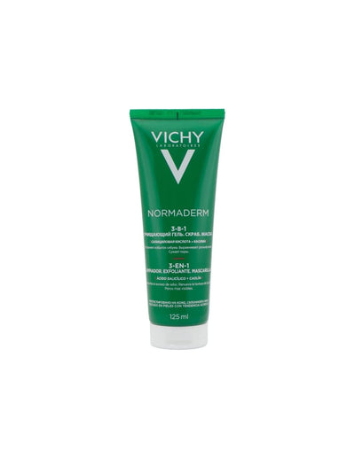 Vichy Normaderm 3-in-1 Facial Cleanser 125 ml