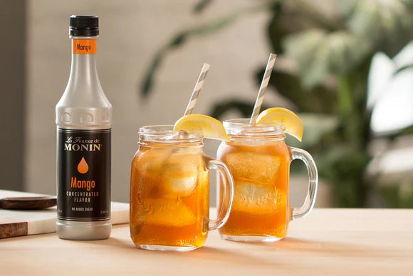 MONIN CONCENTRATED FLAVOR - 375 ML PLASIC BOTTLE: MANGO
