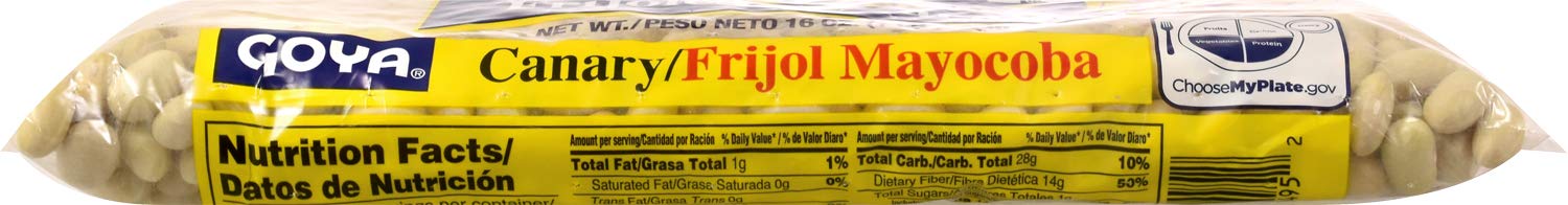 Goya Foods Canary Beans, Dry, 16 Ounce (Pack of 1)