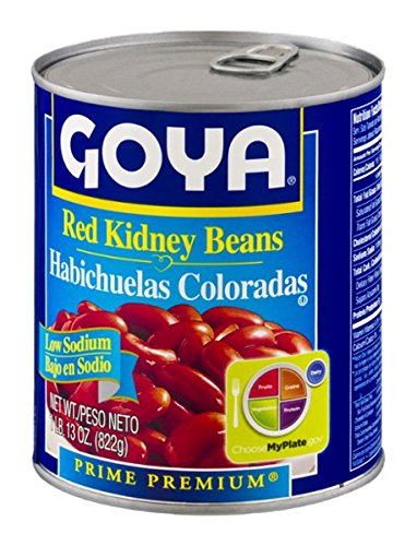 Goya Red Kidney Beans, Low Sodium, 29 Ounce