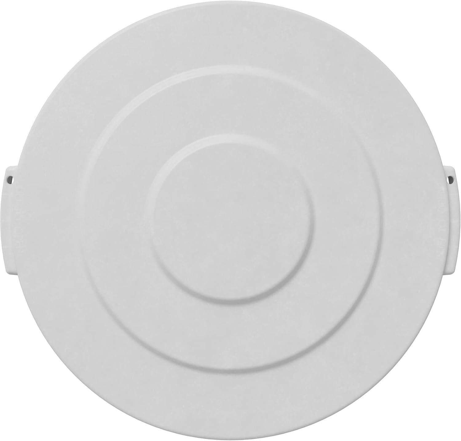 SPARTA Bronco Lid for 10 Gallon Trash Can, Durable, Food-Safe, NSF and HACCP-Compliant, Lid for Commercial, Restaurant or Home (Container Sold Separately), Polyethylene, 10 Gallon, White