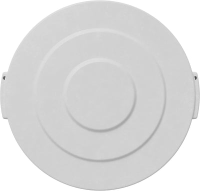 SPARTA Bronco Lid for 10 Gallon Trash Can, Durable, Food-Safe, NSF and HACCP-Compliant, Lid for Commercial, Restaurant or Home (Container Sold Separately), Polyethylene, 10 Gallon, White