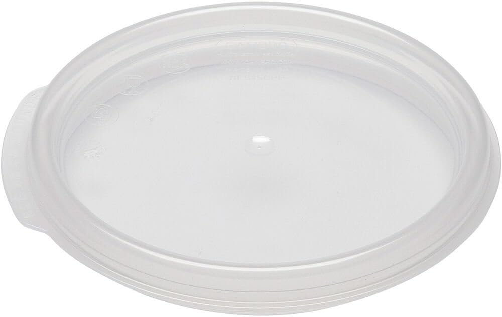 Cambro Camwear Seal Cover for 1 Quart Camwear Round Food Storage Containers, Clear